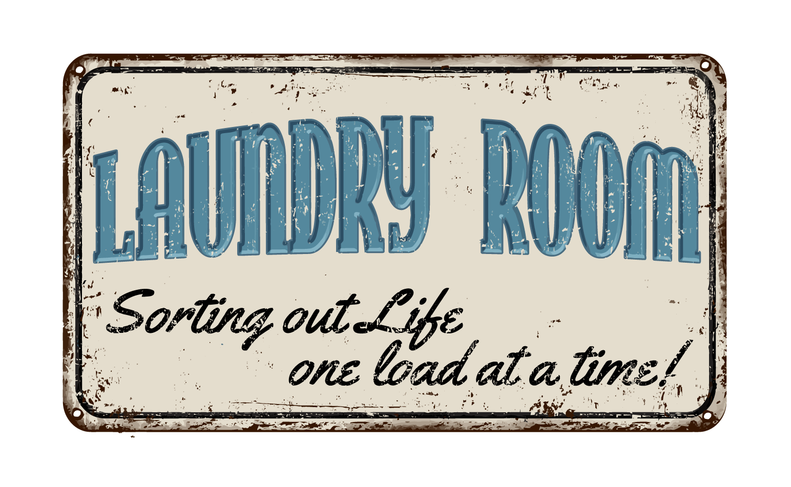 old-laundry-sign